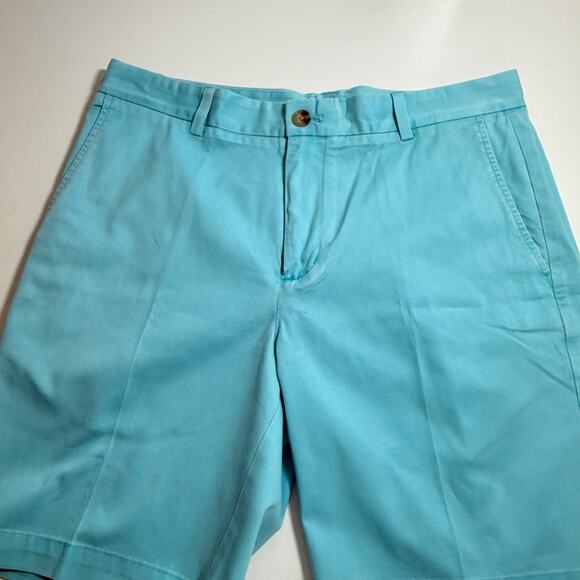 Vineyard Vines Breaker Short Men Shorts Sz 33 Turquoise 9" Inseam Preppy Casual - Picture 7 of 8